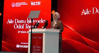 Bakan Göktaş: "Aileyi güçlendirmek için tüm alanlar aile dostu olmalı"