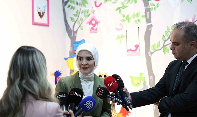 Bakan Göktaş, Saray Engelsiz Yaşam Merkezi'ndeki "Nefes Merkezi"nin açılışını yaptı