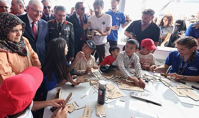 Bakan Güler, Azerbaycan programının ardından TEKNOFEST'e katıldı