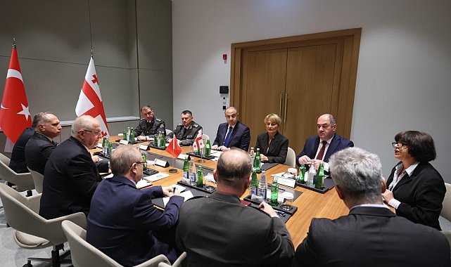 Bakan Güler, Azerbaycanlı ve Gürcistanlı mevkidaşlarıyla bir araya geldi