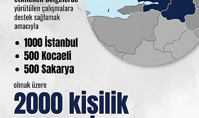 Bakan Işıkhan'dan Marmara Bölgesi'ndeki selden etkilenen illere 2 bin kişilik toplum yararına program tahsisi