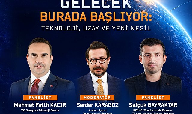 Bakan Kacır'dan IAC 2026 Halk Günü daveti: "Uzaya ilgi duyanları bekleriz"