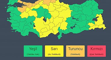 Bakan Kurum: "Yarın yağışlara karşı 10 ilimiz için turuncu kodlu uyarı yapıldı"