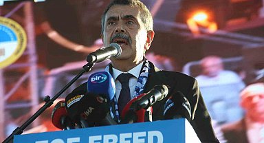 Bakan Tekin: "Barış içinde yaşayacağımız bir Türkiye inşa edeceğiz"