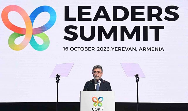 Bakan Yumaklı, BM Biyolojik Çeşitlilik Sözleşmesi 17. Taraflar Konferansı'na katıldı