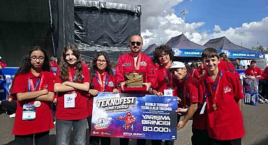 Balıkesir Milli Eğitim'den TEKNOFEST'te dört Türkiye derecesi