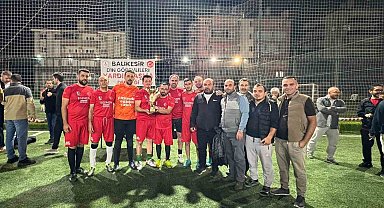 Balıkesir'de din görevlileri yeşil sahada buluştu