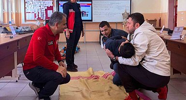Balıkesir'de öğretmelere hayat kurtaran uygulamalı eğitim