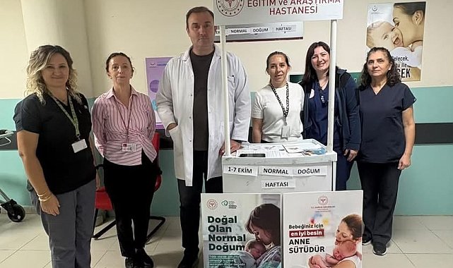 Bandırma'da anne adaylarına normal doğum bilgilendirmesi