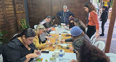 Bandırma'da cam mozaik ve vitray atölye çalışması düzenlendi