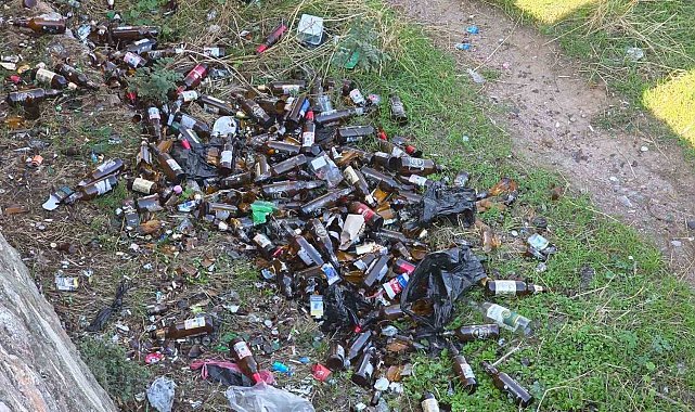 Bandırma'da çevre kirliliği tepki çekti