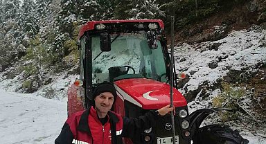 Bartın'ın yaylalarına yılın ilk karı düştü: Kar kalınlığı 10 santimetreye ulaştı