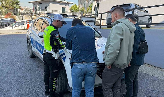 Başakşehir'de trafikte saldırı amacıyla araçtan inen 2 sürücüye 360 bin lira ceza