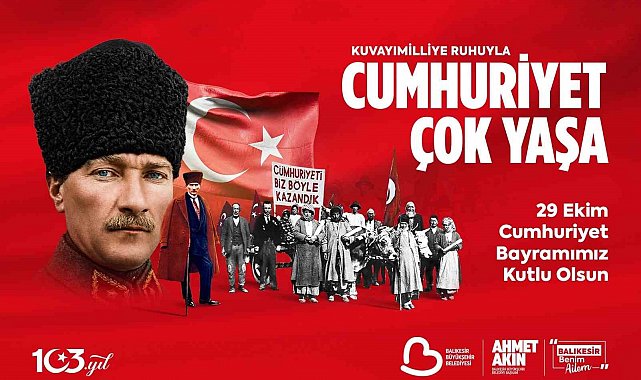 Başkan Ahmet Akın; "Cumhuriyet bilhassa kimsesizlerin kimsesidir"
