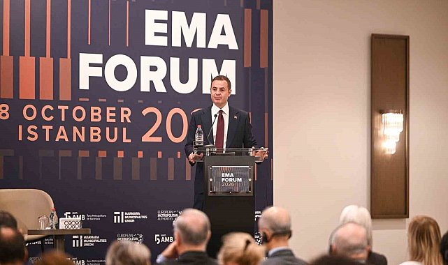 Başkan Akın, Avrupa Büyükşehirler Ağı Forumu'nun açılışında konuştu