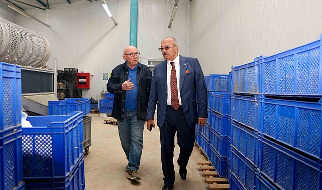 Başkan Arslan, Taşköprü OSB'deki fabrikaları ziyaret etti