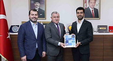 Başkan Bingöl'den Gençlik ve Spor Bakanı Bak'a ziyaret