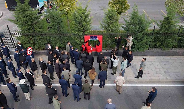 Başkan Büyükkılıç'tan Hava İkmal'in 100. yılına anlamlı vefa: Hava İkmal 100. Yıl Caddesi