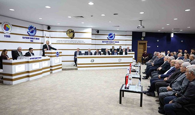 Başkan Büyüksimitci: "Hedefimiz daha güçlü, daha rekabetçi bir Kayseri sanayisi"