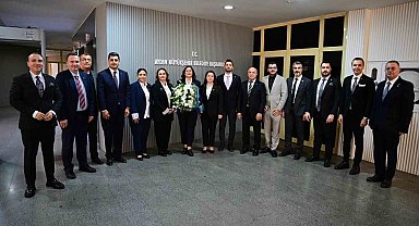 Başkan Çerçioğlu, AYSO Başkanı Maraş ve üyeleri ile görüştü