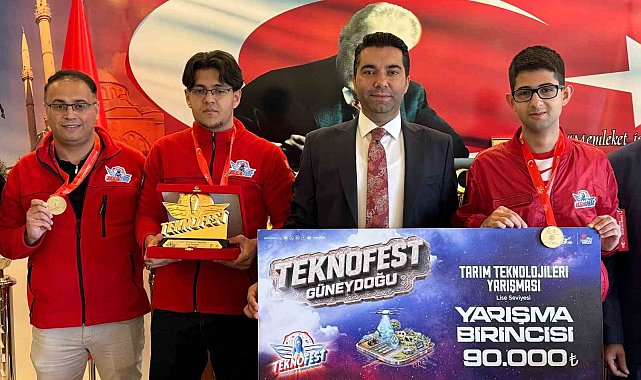 Başkan Demirci teknoloji birincisi öğrencileri ağırladı