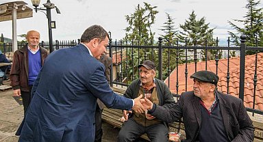 Başkan Erkan Aydın mahallelerin nabzını tutuyor