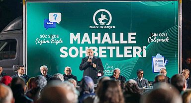 Başkan Faruk Özlü: "Düzce'nin sorunu benim sorunumdur"