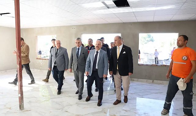 Başkan Kaya, Vali Varol'a İncirliova'daki projeyi anlattı