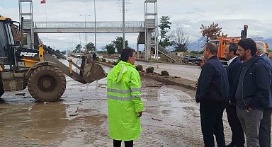 Başkan Nihat Doğan, "Sel afetinin ilk anından itibaren belediyemizin tüm imkanlarıyla sahadayız"
