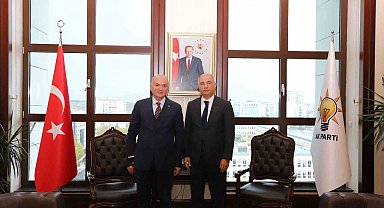 Başkan Özlü Efkan Ala ile bir araya geldi