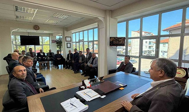 Başkan Pütün muhtarlar ile bir araya geldi