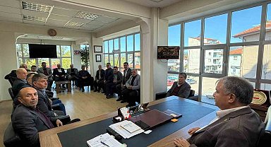 Başkan Pütün muhtarlar ile bir araya geldi