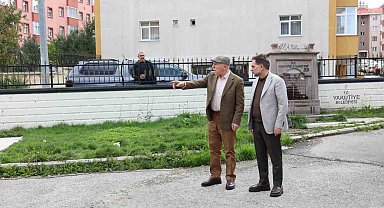 Başkan Sekmen ve Uçar'dan saha incelemesi