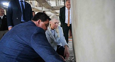 Başkan Subaşı tarihi koza fabrikasını ziyaret etti