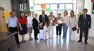 Başkan Topaloğlu hayırsever Akman çiftini ağırladı