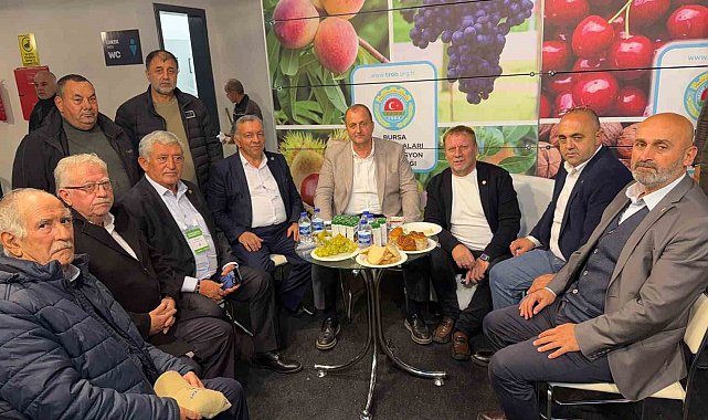 Başkan Usta'dan Bursa Tarım ve Hayvancılık Fuarı'na ziyaret
