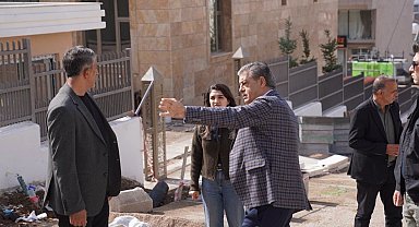 Başkan Yarka, devam eden çalışmaları yerinde inceledi