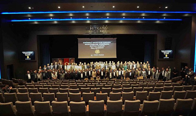 Başkan Yılmaz'dan 119 muhtara bilgisayar