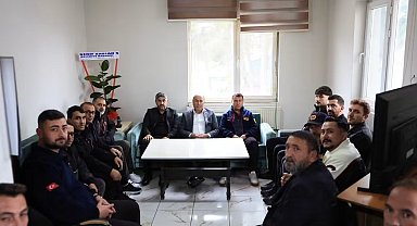 Başkanı Arslan itfaiyecilerin haftasını kutladı