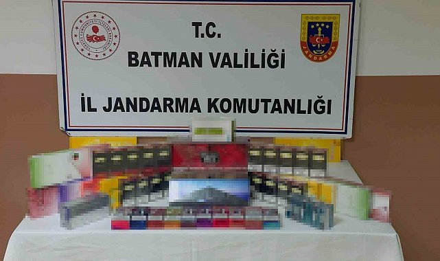 Batman'da kaçakçılık operasyonları: 27 şüpheli hakkında adli işlem yapıldı
