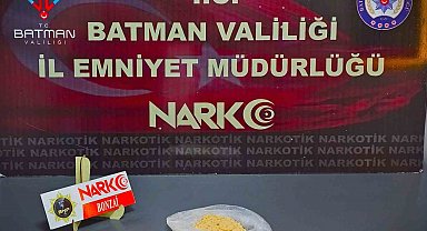 Batman'da uyuşturucu operasyonunda 2 tutuklama