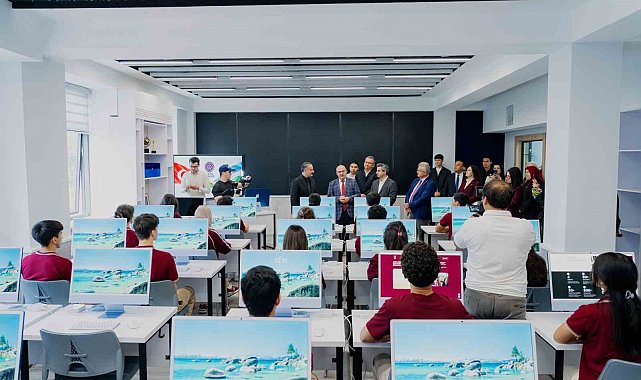 BAU'dan Taşkent'teki okula yapay zeka laboratuvarı
