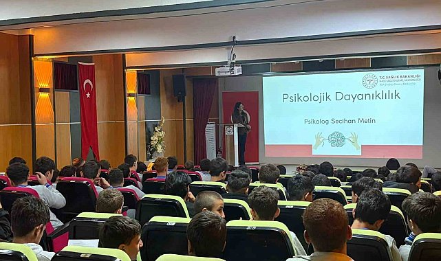 Bayburt'ta 124 öğrenciye psikolojik dayanıklılık eğitimi verildi
