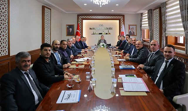 Bayburt'ta köylerin ihtiyaçları KÖYDES toplantısında görüşüldü