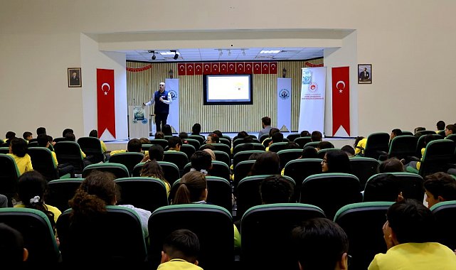 Bayburt'ta öğrencilere iklim değişikliği eğitimi verildi