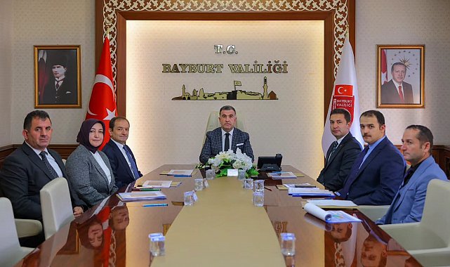 Bayburt'ta sosyal yardımlaşma faaliyetleri değerlendirildi