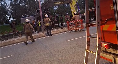 Bayrampaşa'da İSKİ çalışmasında göçük: 1 işçi hayatını kaybetti