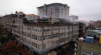 Bayrampaşa'da sanayi sitesinde korkutan yangın