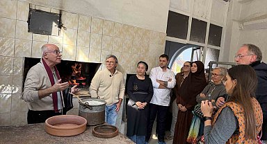 Belçikalı şefler Çorum'da hititlerin ekmek kültürünü araştırıyor