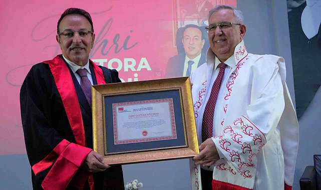 Belek Üniversitesinden Rafet Yılmaz'a fahri doktora unvanı